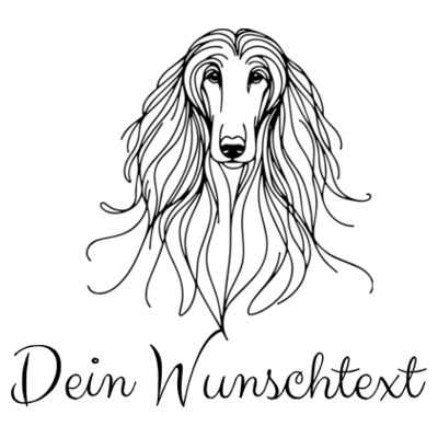 Afghan Hound - Ladies' Basic-T Design