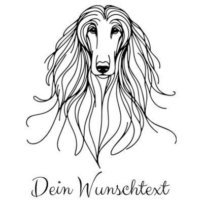 Afghan Hound - Kids´ Hoodie Design