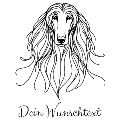 Afghan Hound - Ladies´ Sweat Design