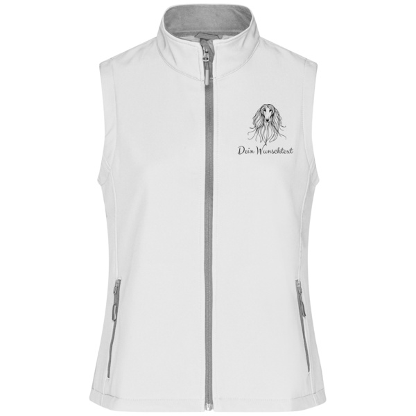 Afghan Hound - Ladies´ Promo Softshell Vest Miniaturansicht