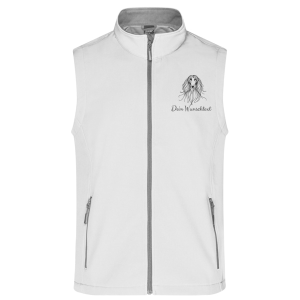Afghan Hound - Men´s Promo Softshell Vest Miniaturansicht