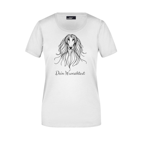 Afghan Hound - Ladies' Basic-T Miniaturansicht