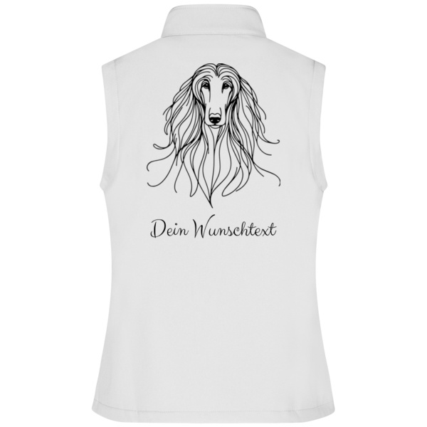 Afghan Hound - Ladies´ Promo Softshell Vest Miniaturansicht
