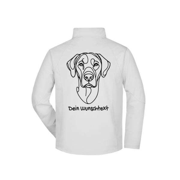 Rhodesian Ridgeback - Men´s Softshell Jacket Miniaturansicht