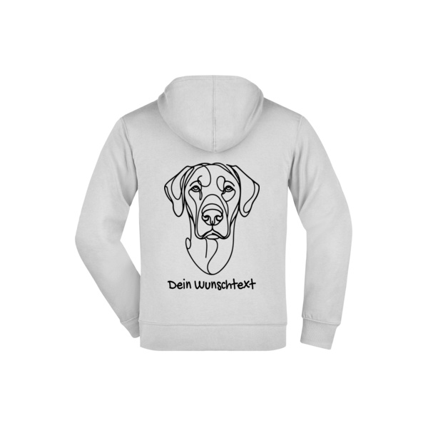 Rhodesian Ridgeback - Men´s Hooded Jacket Miniaturansicht