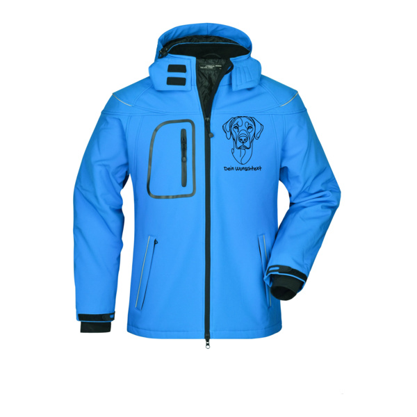 Rhodesian Ridgeback - Men´s Winter Softshell Jacket Miniaturansicht