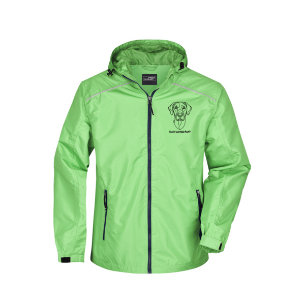 Rhodesian Ridgeback - Men´s Rain Jacket Miniaturansicht