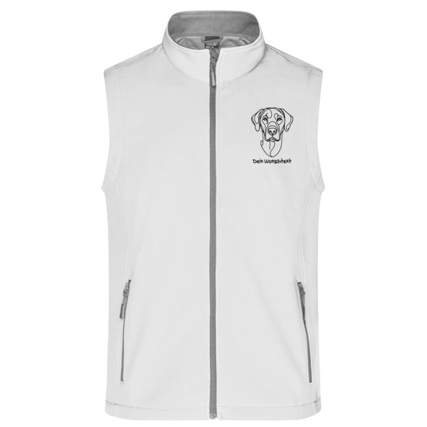 Rhodesian Ridgeback - Men´s Promo Softshell Vest Miniaturansicht